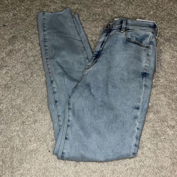 Pacsun super high rise light wash jeggings size 27 - Picture 1 of 5
